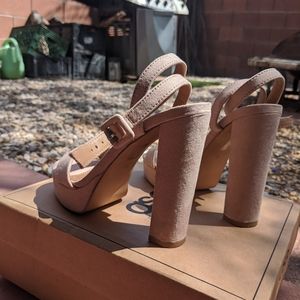 ASOS Nude heels 5"